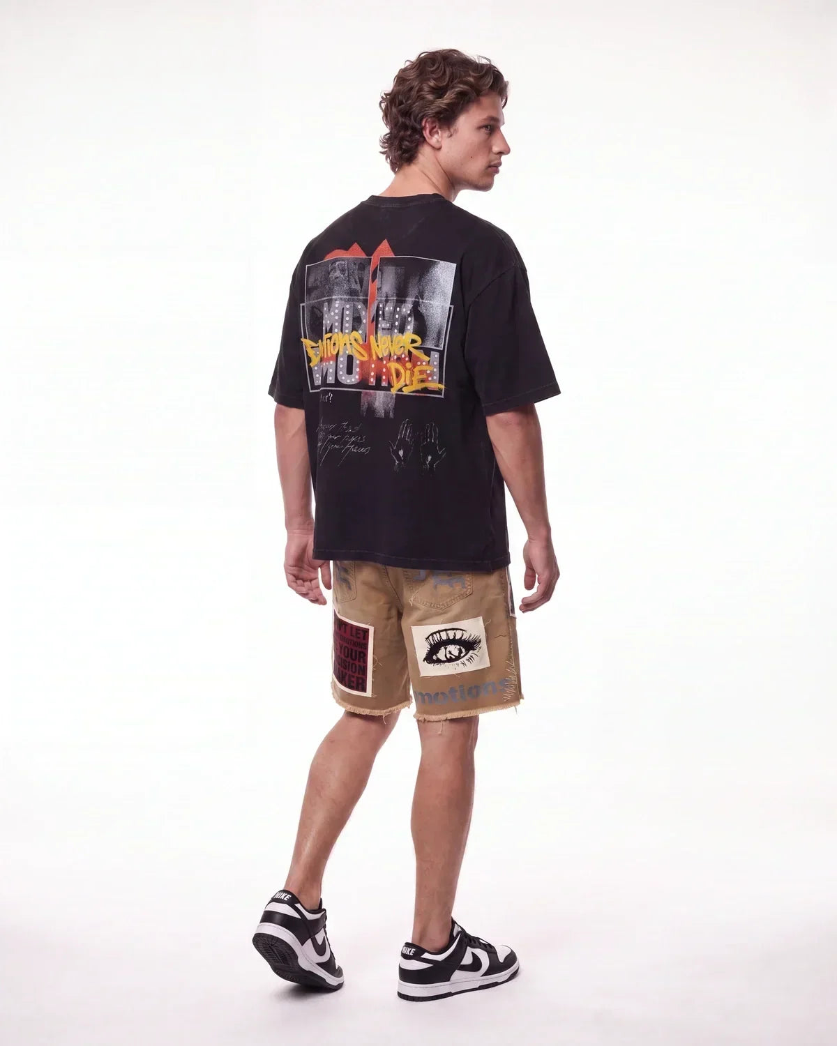 Mixed Emotions Tunes Tee Black